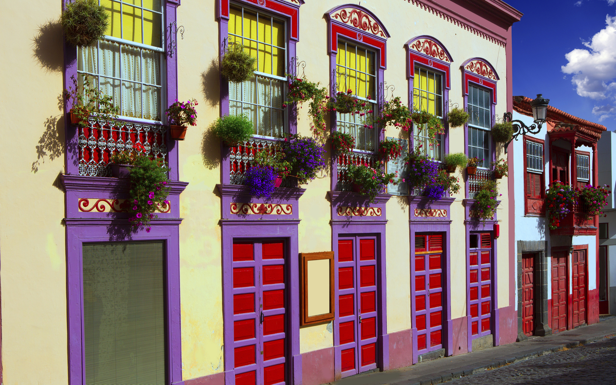 La Palma, Santa Cruz, Spanien