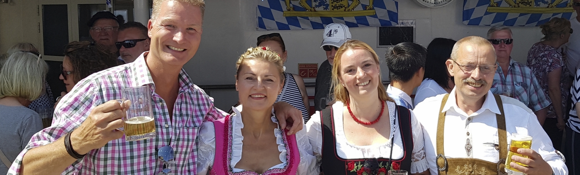 Frühschoppen auf der Artania