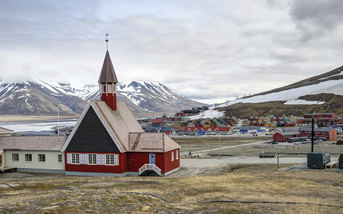 Kirche in Longyearbyen, Spitzbergen