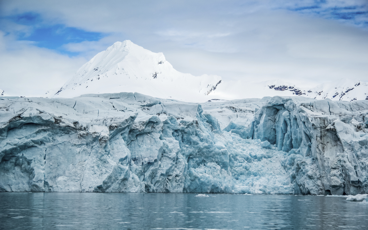 Eisberge in Spitzbergen