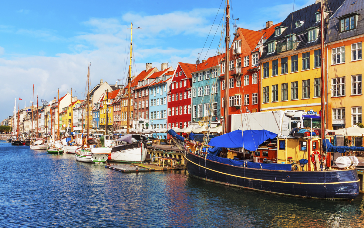 Hafen von Kopenhagen, Dänemark
