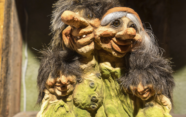 Trolle in Bergen, Norwegen