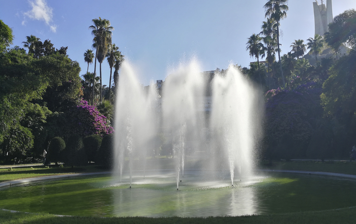 Botanischer Garten Hamma in Algiers, Algerien
