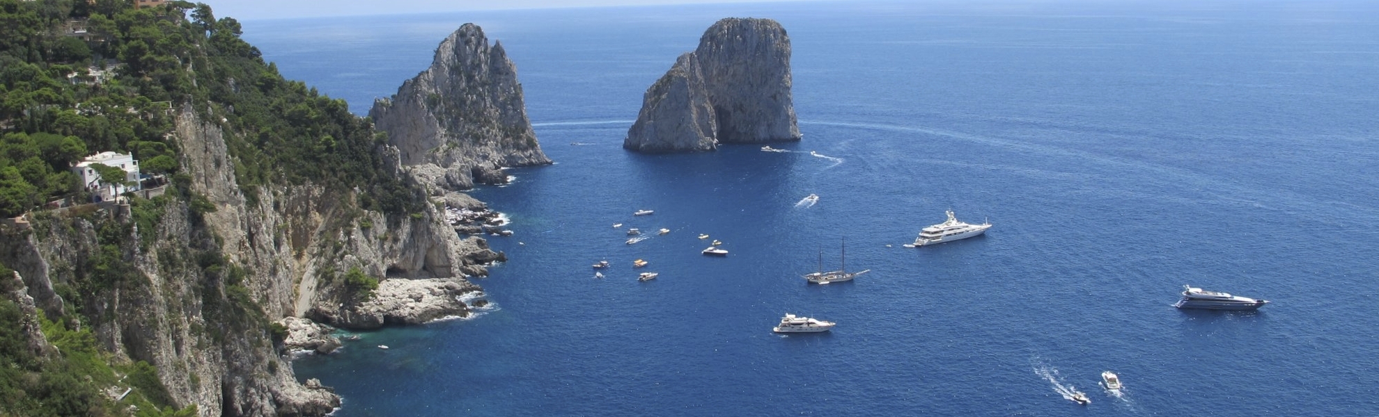 Küste von Sorrent, Italien