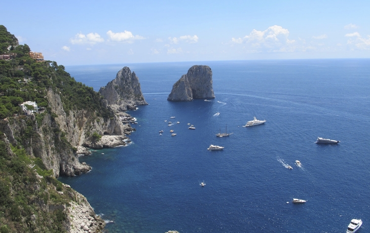 Küste von Sorrent, Italien