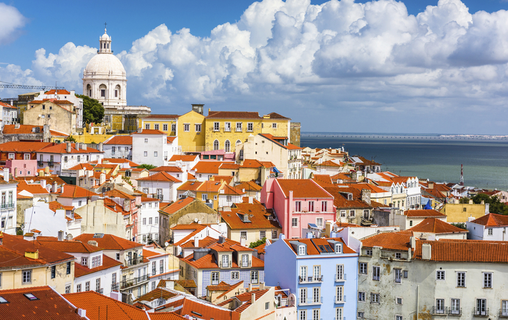 Küste von Lissabon, Portugal