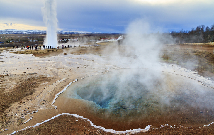 Geysir Strokkur auf Island