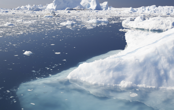Eisberge in Grönland