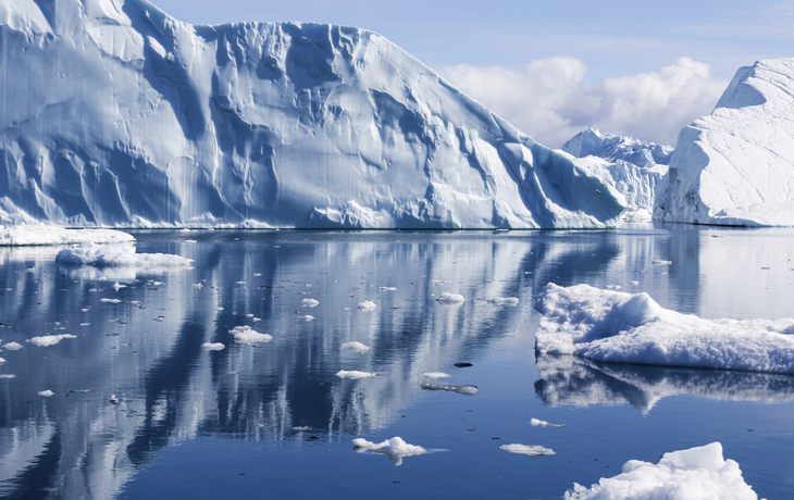 Eisberge in Grönland
