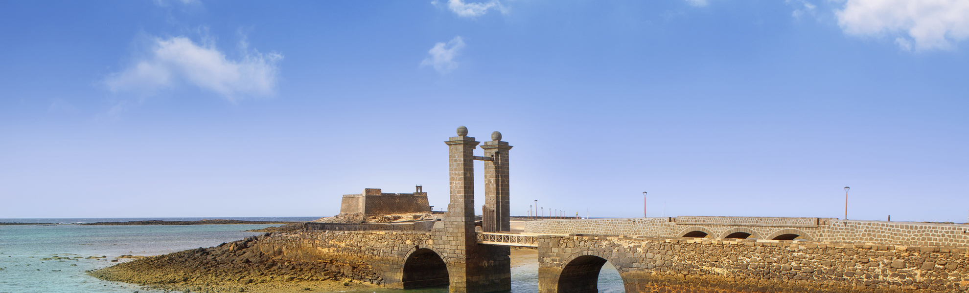 Castillo San Gabriel auf Lanzarote, Spanien