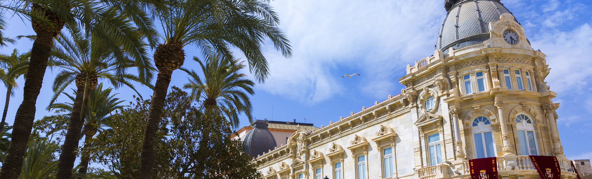 Rathaus von Cartagena, Spanien