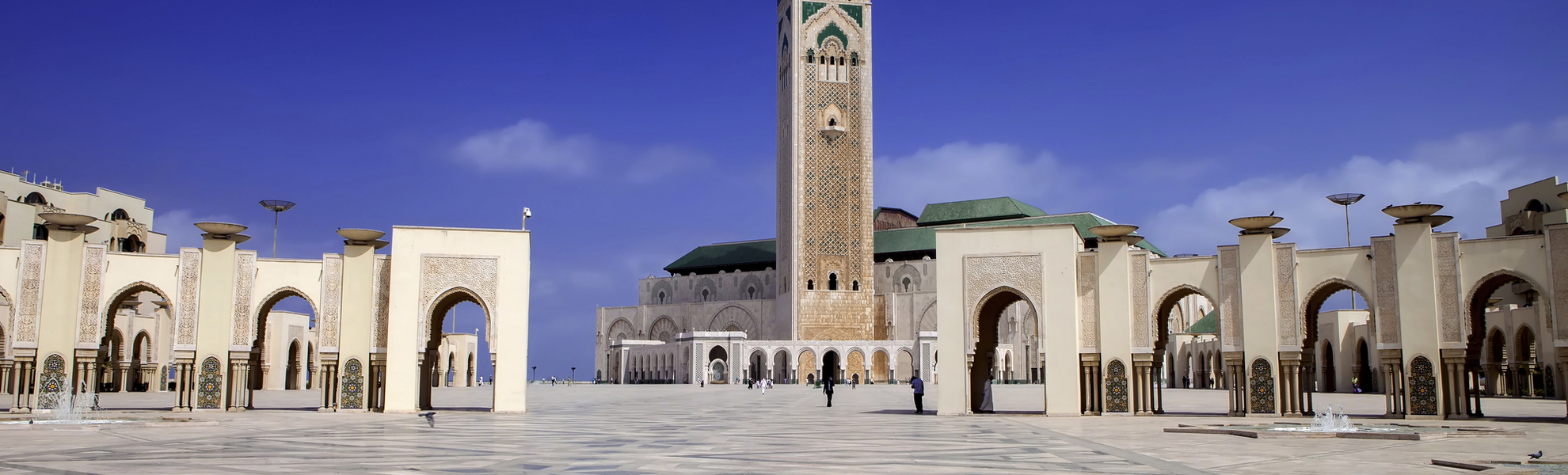 Hassan ll. Moschee in Casablanca, Marokko