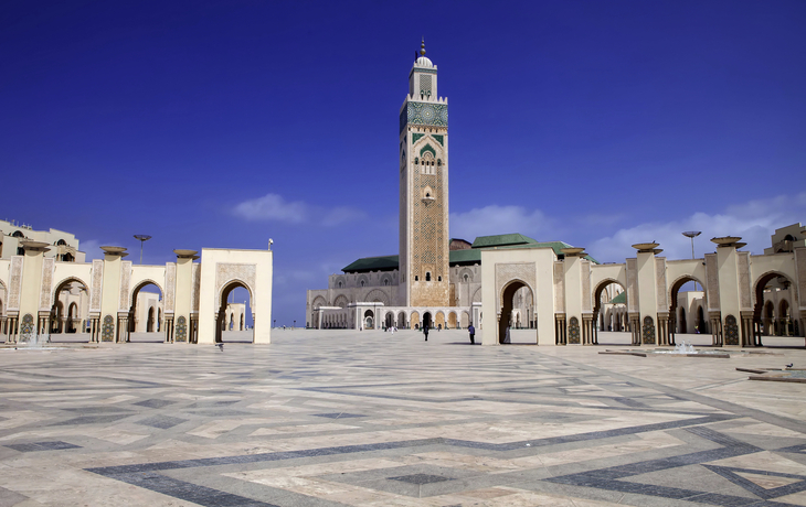 Hassan ll. Moschee in Casablanca, Marokko