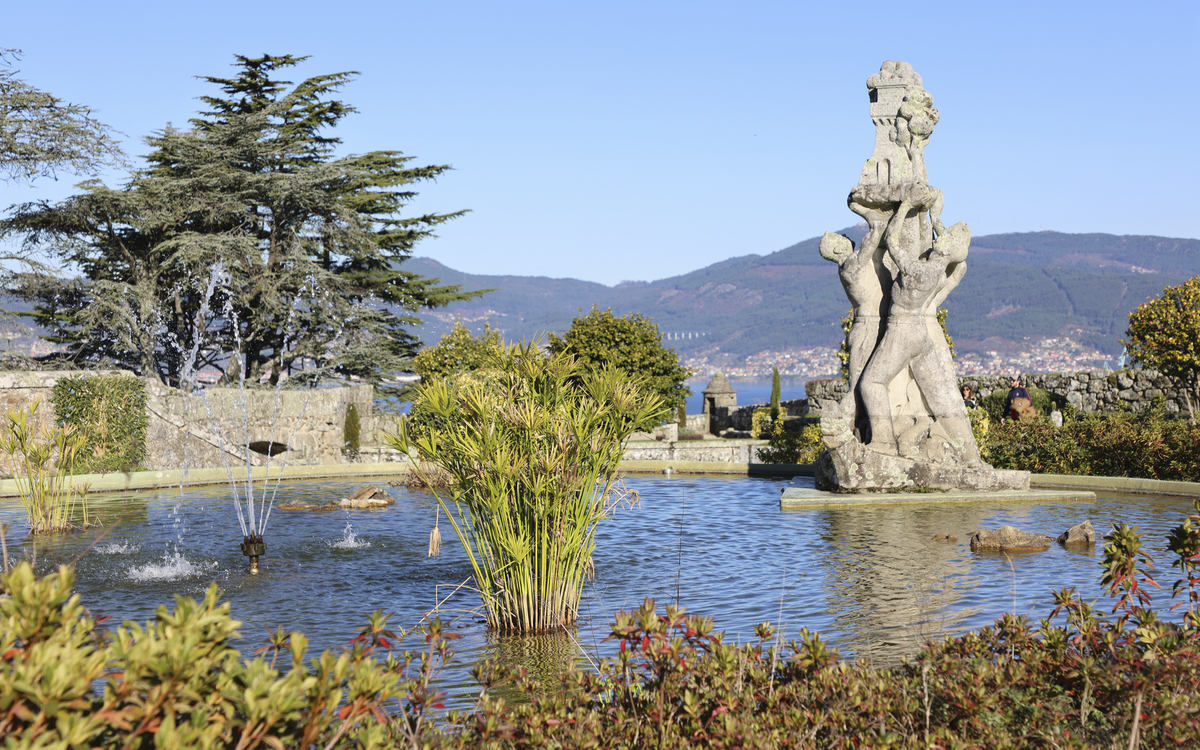 Vigo, Castelo de San Sebastian, Spanien