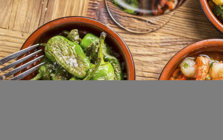 Traditionelles Essen, Spanien