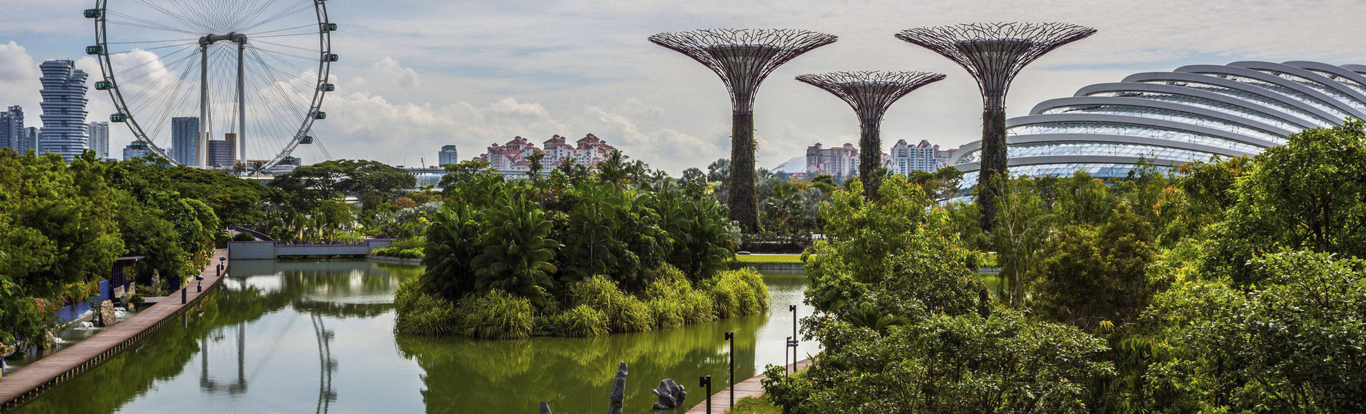 Gardens by the Bay in Singapur