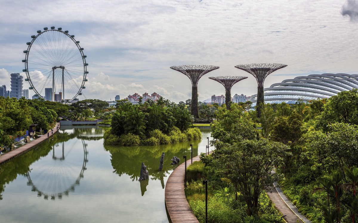 Gardens by the Bay in Singapur