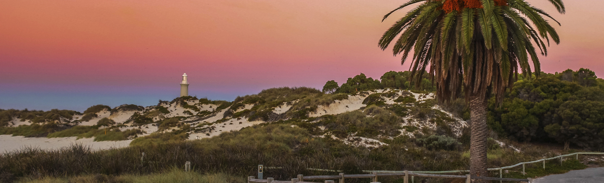 Sonnenuntergang auf Rottnest Island, Australien