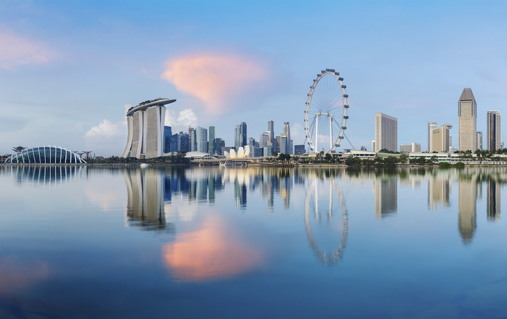 Panorama von Singapur