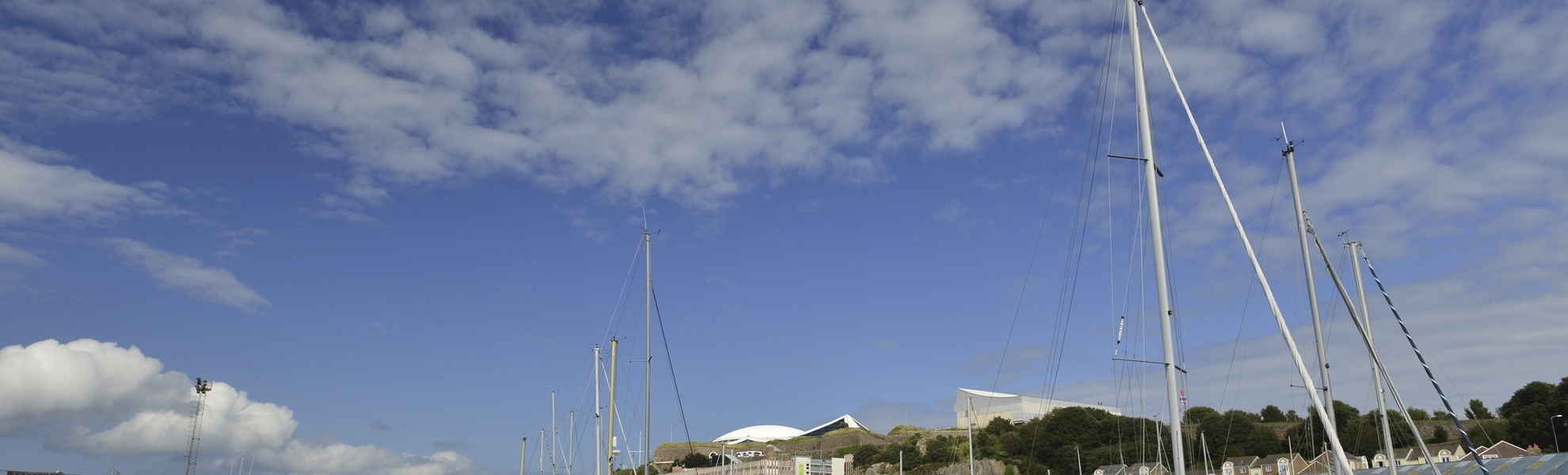 Saint Helier Hafen, England