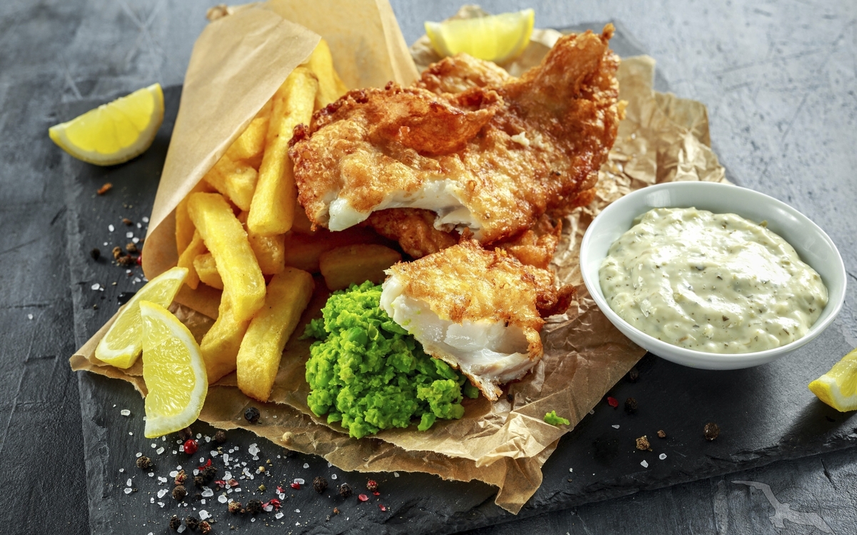 Der Klassiker aus England: Fish and Chips