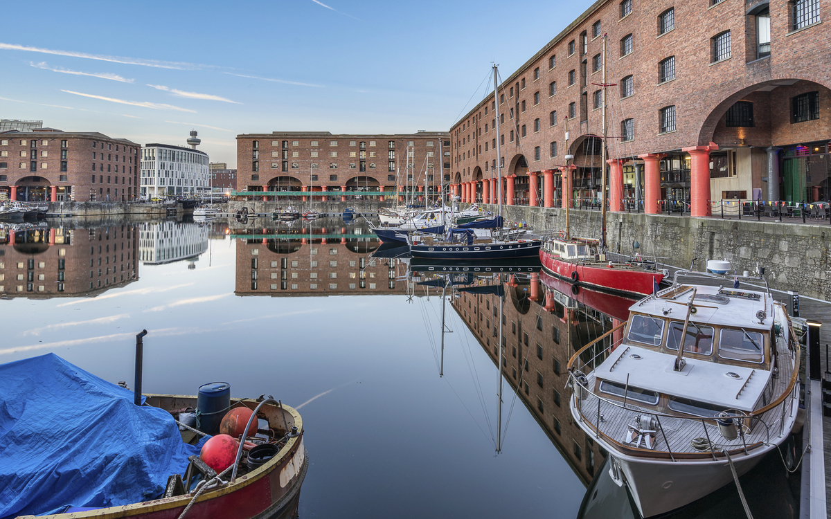 Royal Albert Dock in Liverpool, England