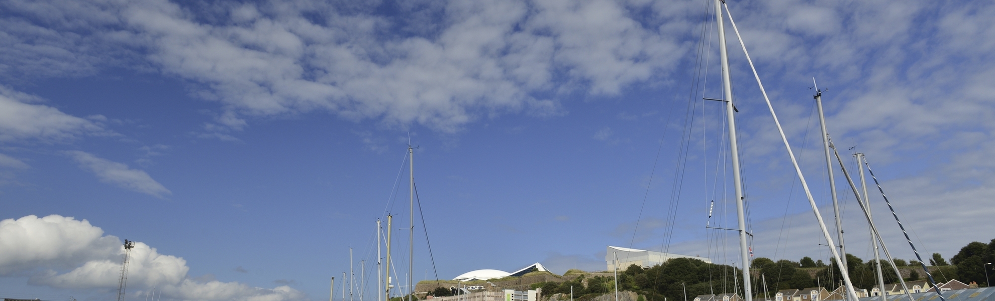 Saint Helier Hafen, England