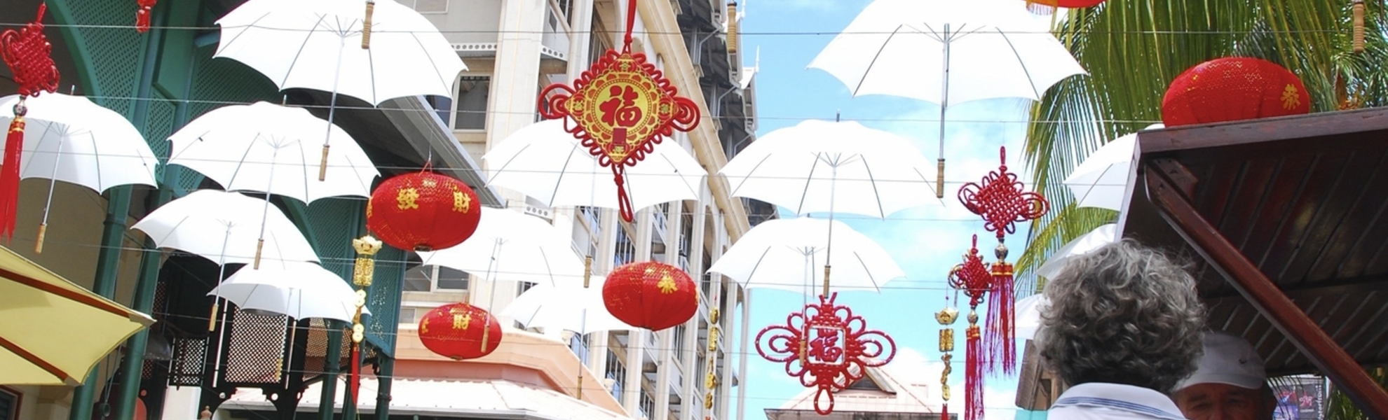 Straße in Mauritius