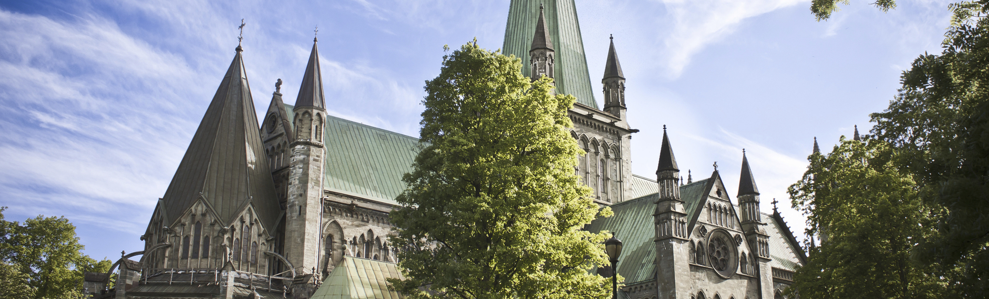 Nidarosdom in Trondheim, Norwegen