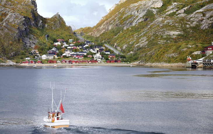 Küste vor Bodø, Norwegen
