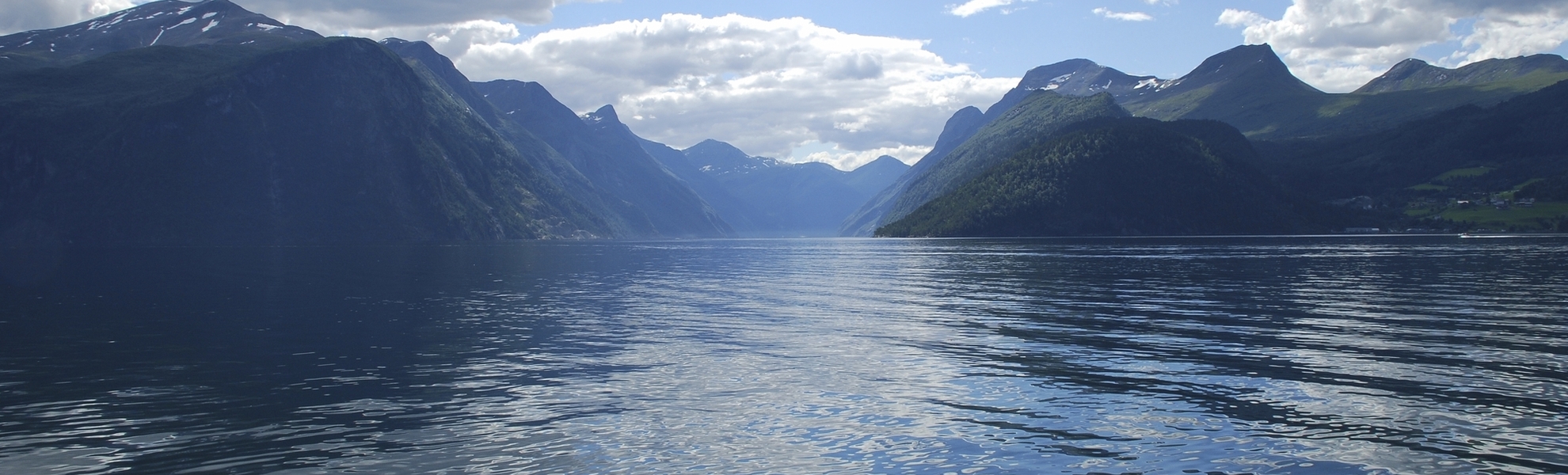 Sunnylvsfjord in Norwegen
