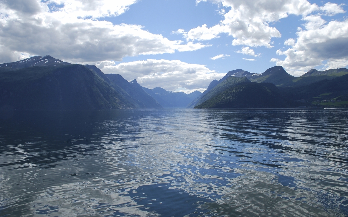 Sunnylvsfjord in Norwegen