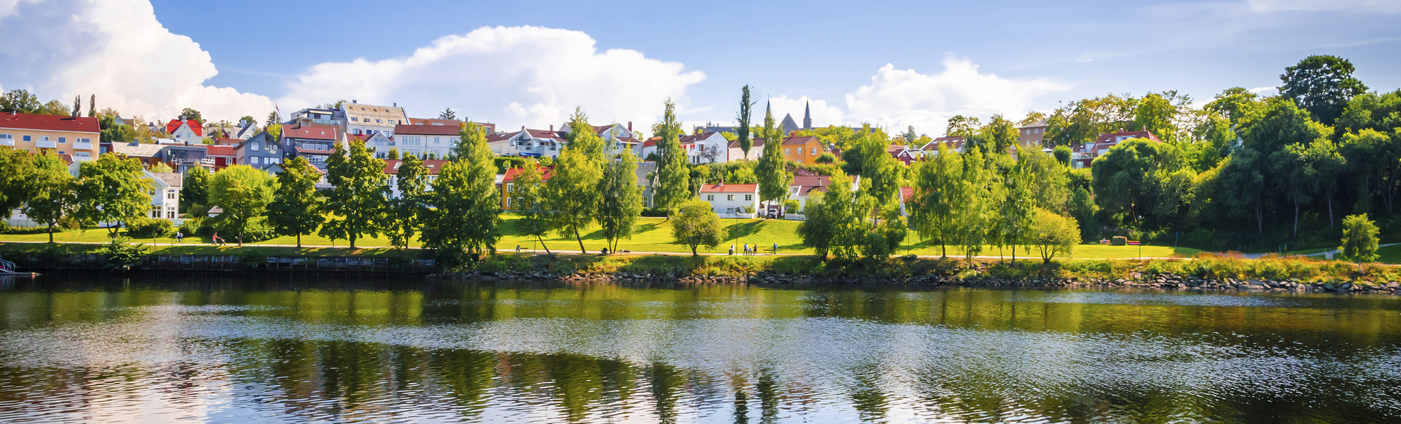 Nidelva Fluss, Norwegen