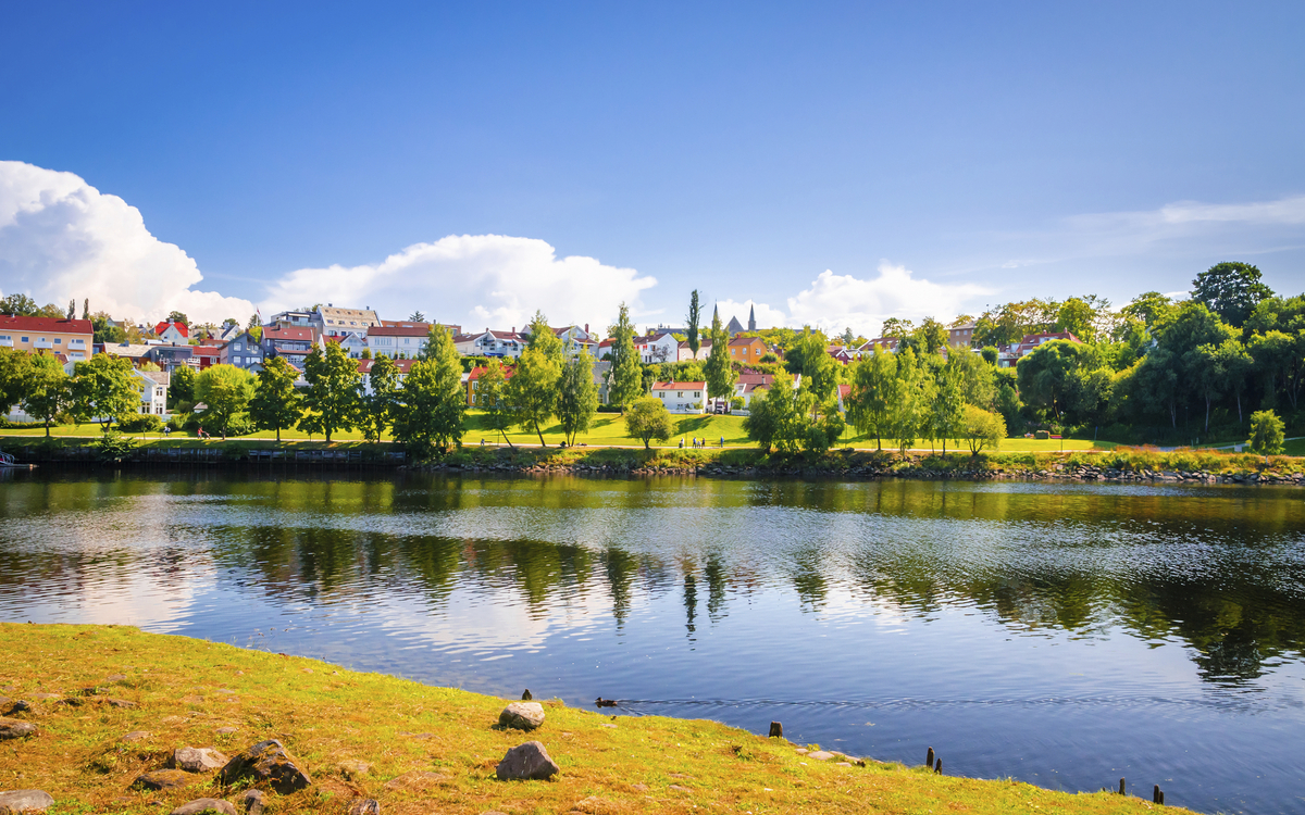 Nidelva Fluss, Norwegen