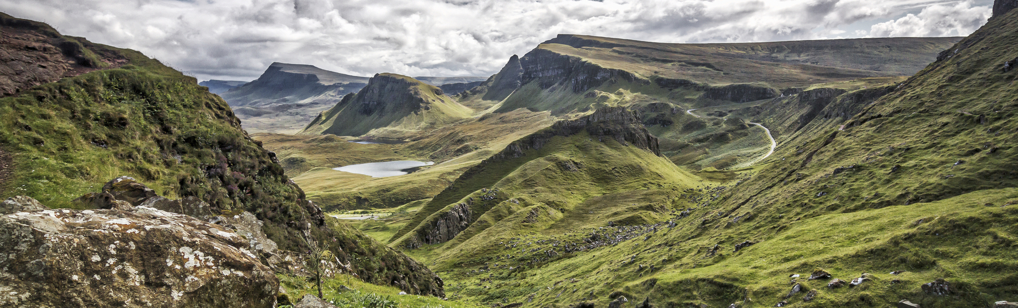 Panorama des schottischen Hochlandes
