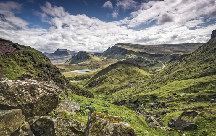 Panorama des schottischen Hochlandes