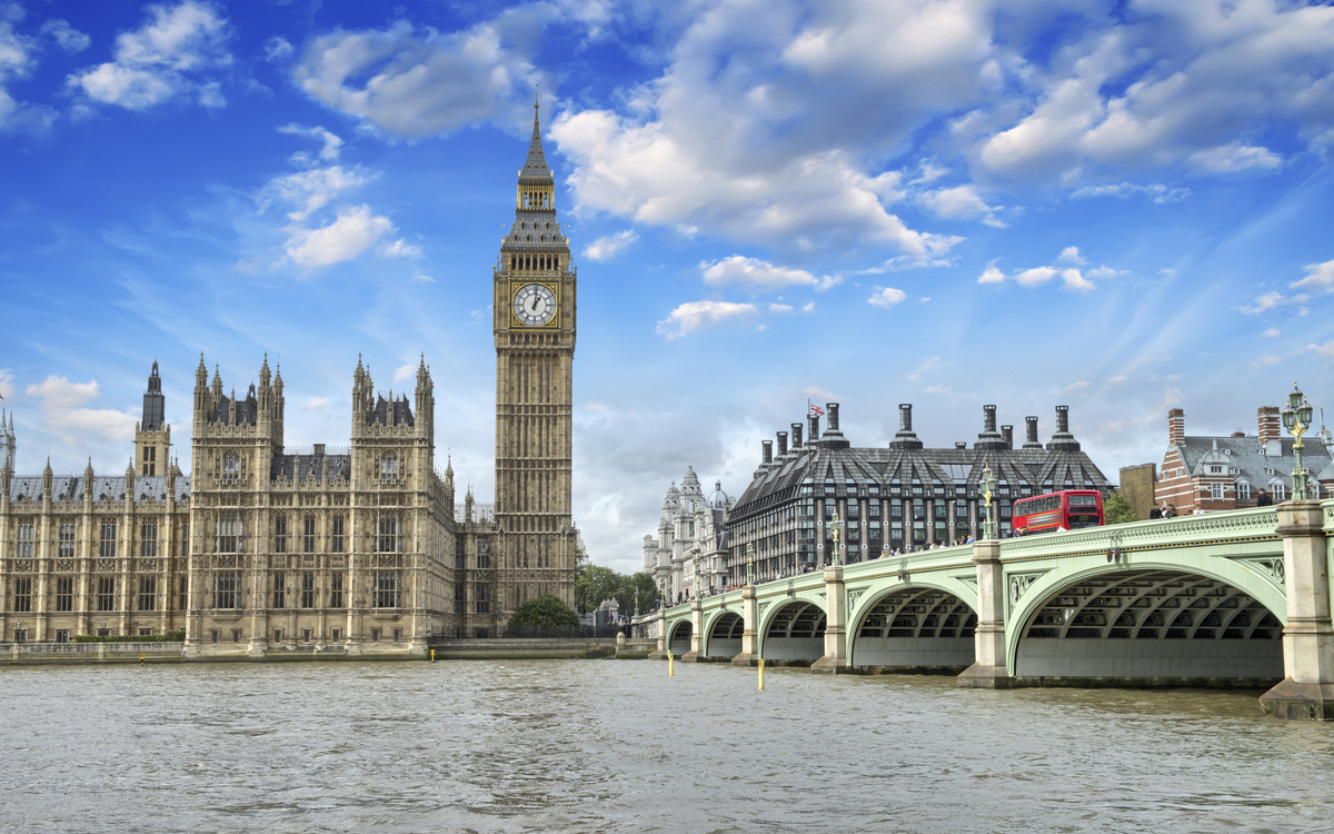 Westminster Palace in London, England