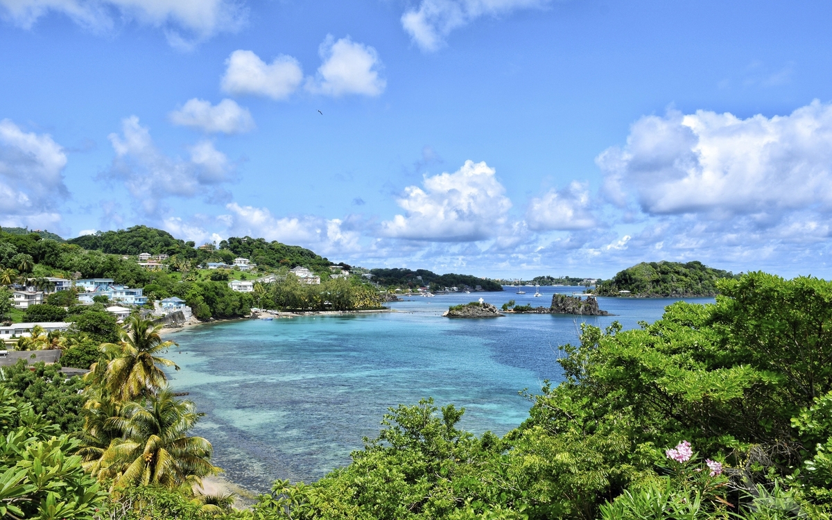 Malerisches Panorama, St. Vincent