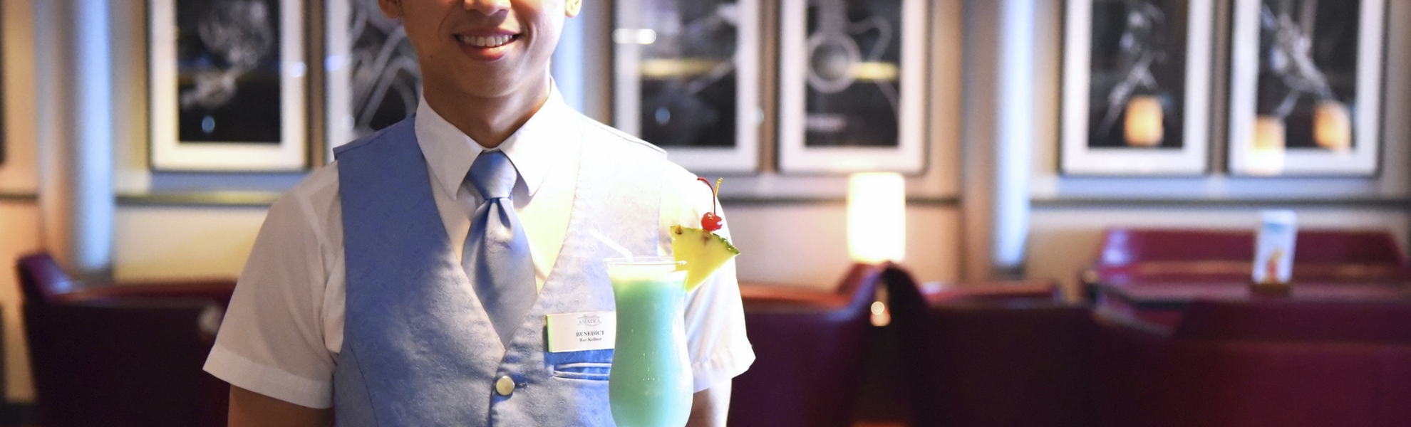 Harry's Bar auf der MS Amadea nach der Werft