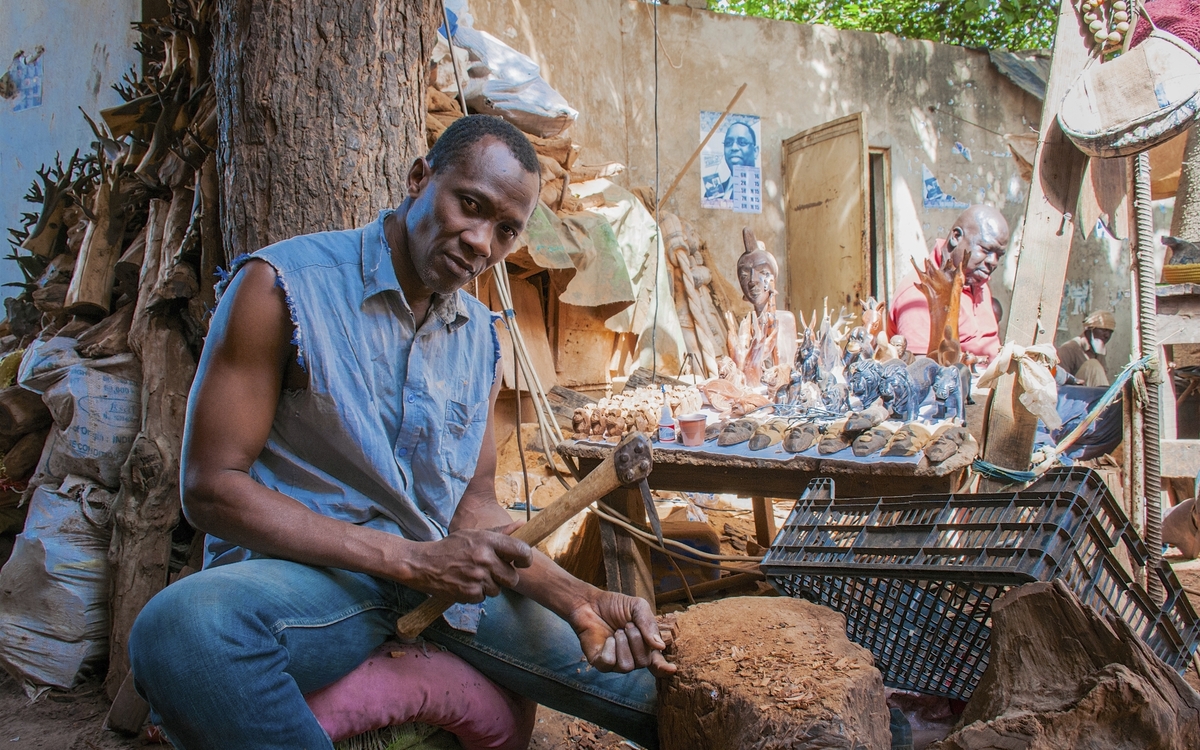 Souvenirsherstellung, Senegal