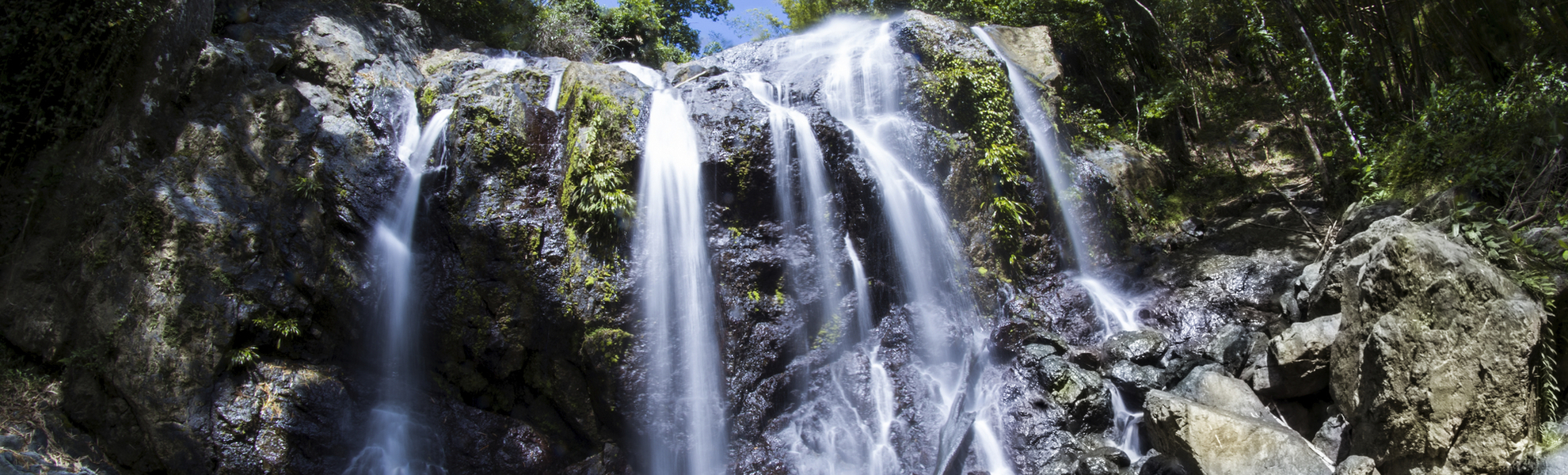 Argyle Wasserfälle in Scarborough, Trinidad und Tobago