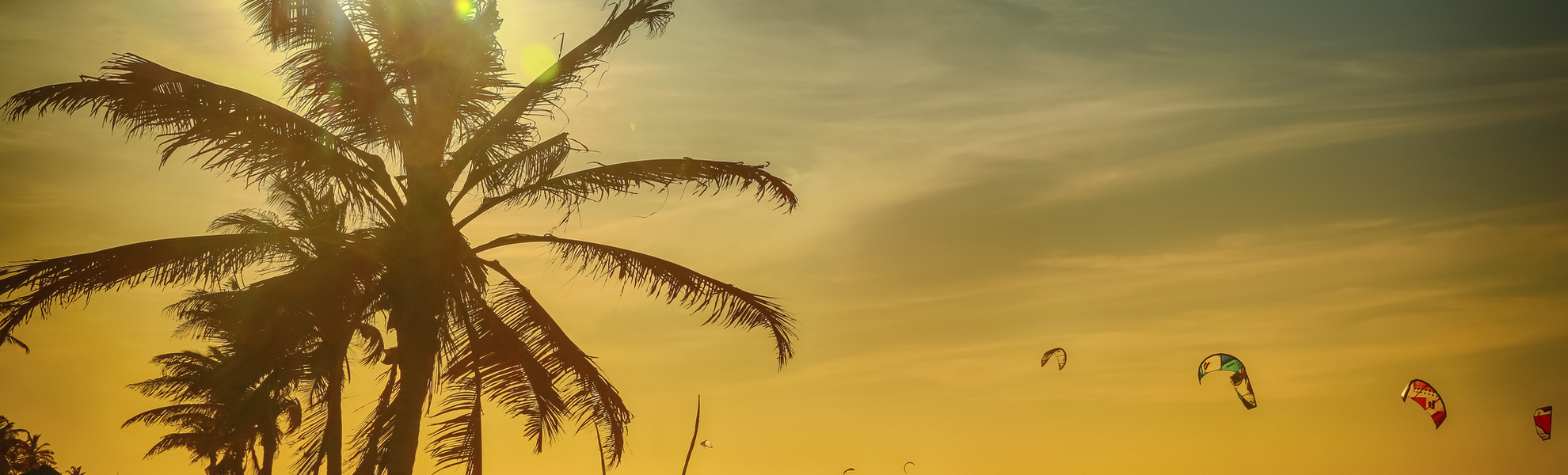 Praia de Cumboco Strand in Fortaleza, Brasilien