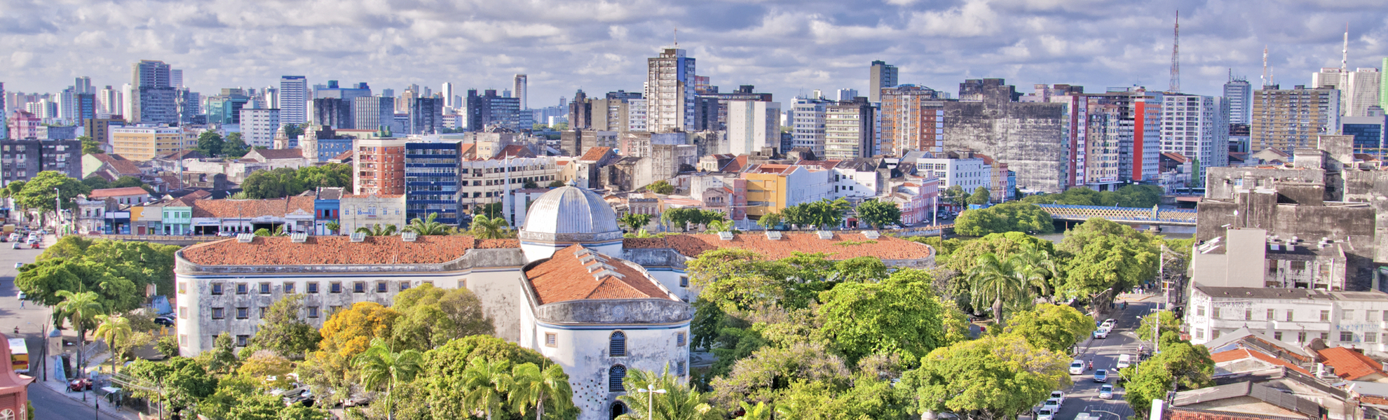 Luftaufnahme von Recife, Brasilien