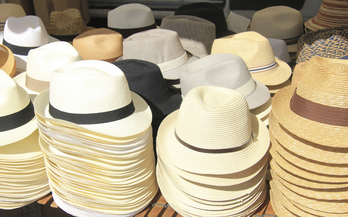 Panama Hüte aus Ecuador