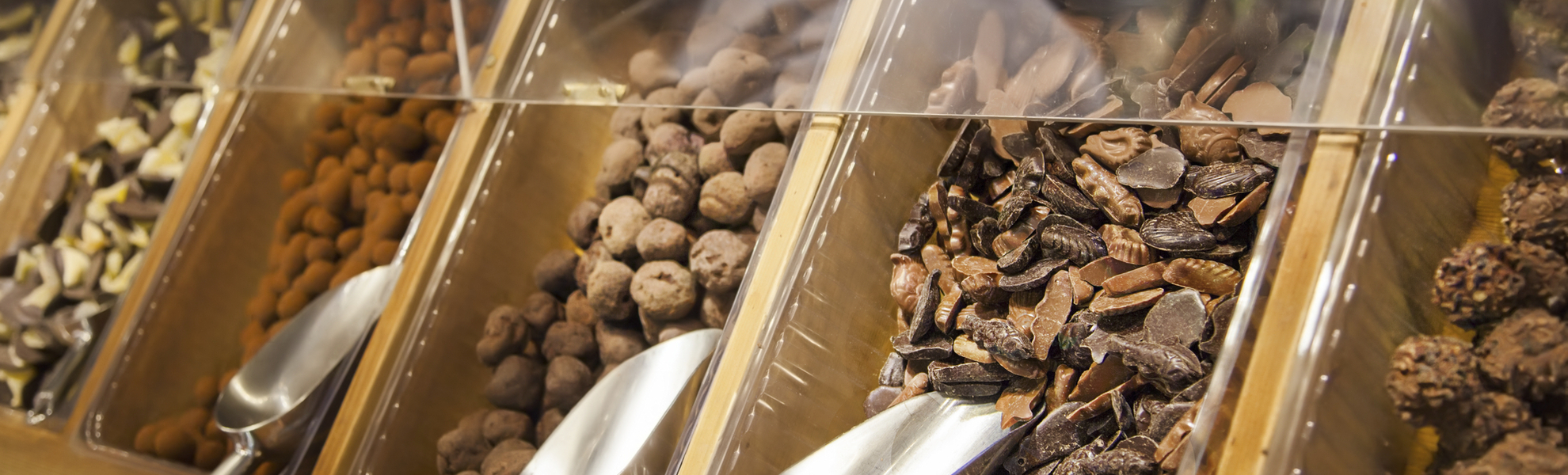 Schokolade in verschiedenen Ausführungen