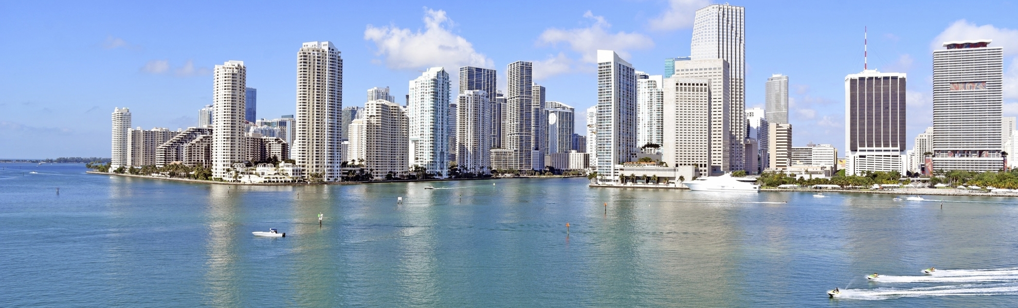 Panorama von Maiami, USA