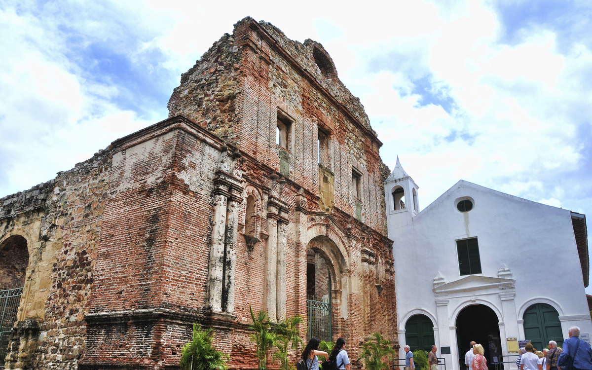 Santo Domingo Kirche in Panama Stadt bei Fort Amador, Panama