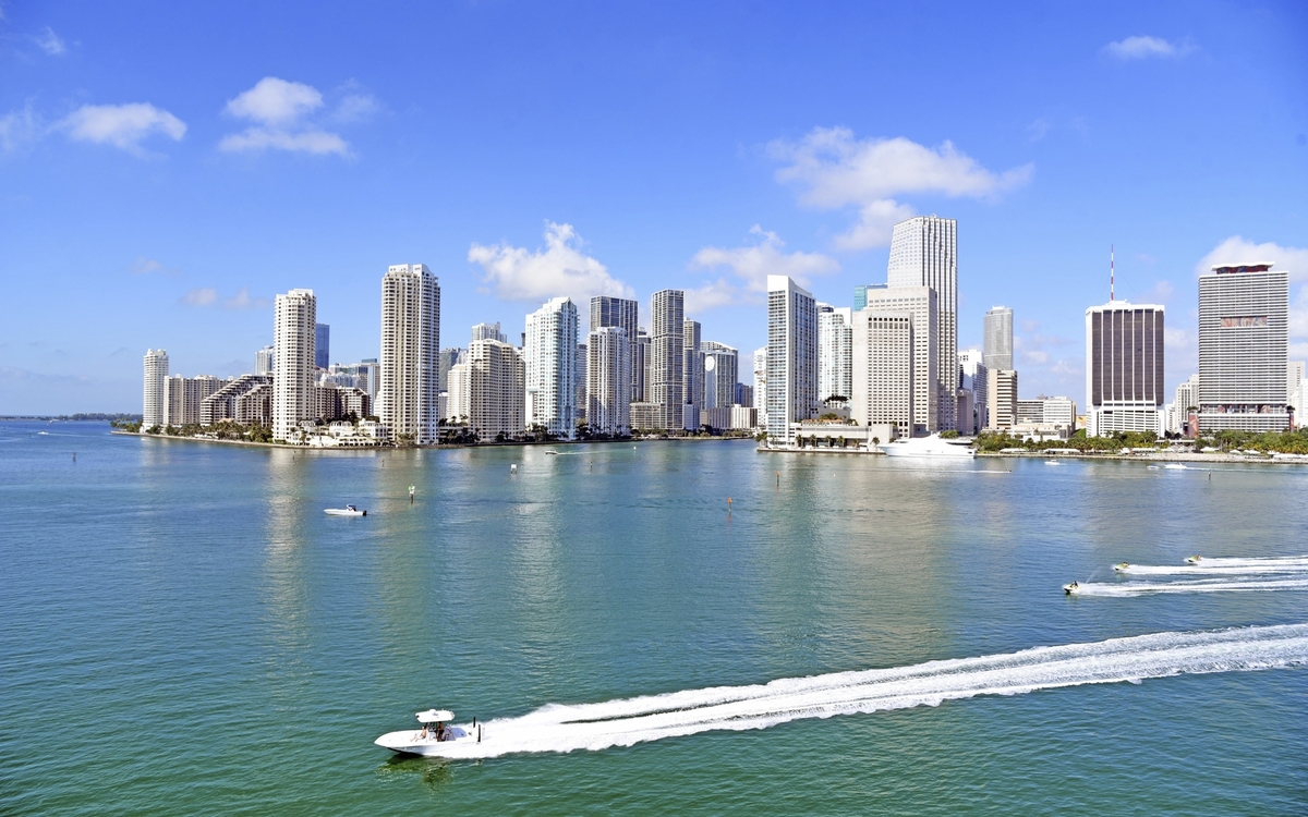 Panorama von Maiami, USA