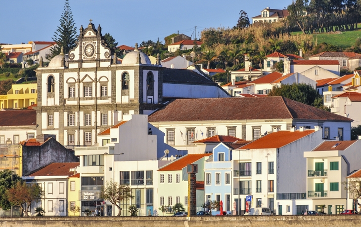 Horta auf der Azoren Insel Faial