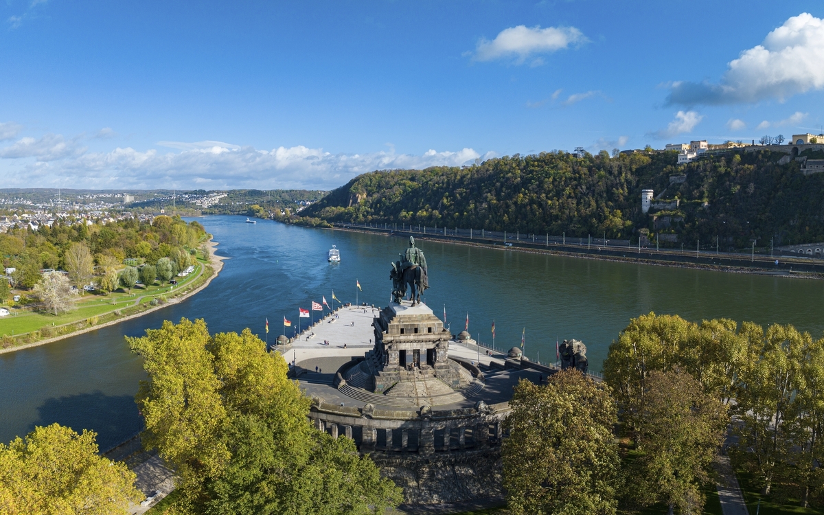 Koblenz, Deutsches Eck